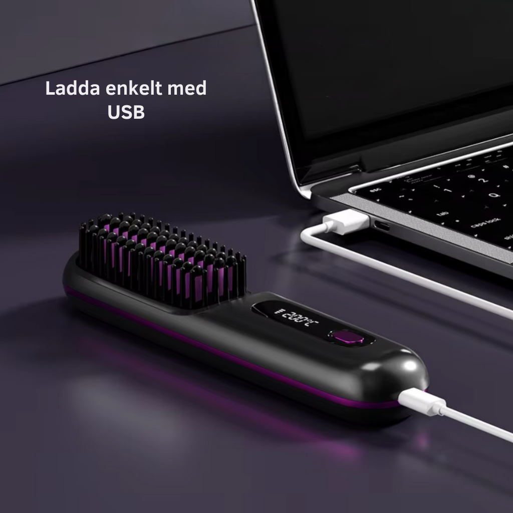 Bärbar multiborste - Perfekt styling, var du än är